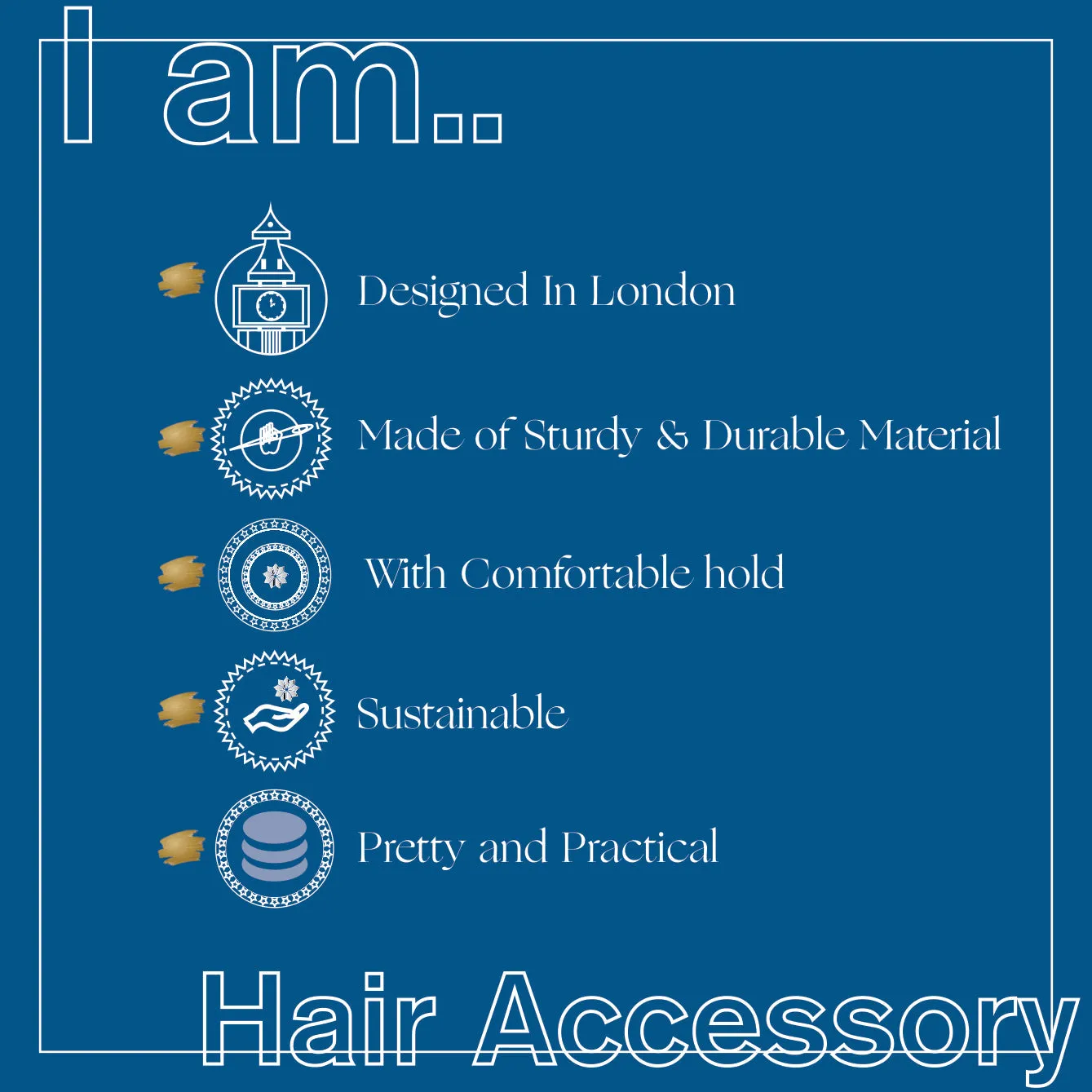 Accessorize London Women's 3 x Oversized Diamante Edge Gem Slides Hair Clips