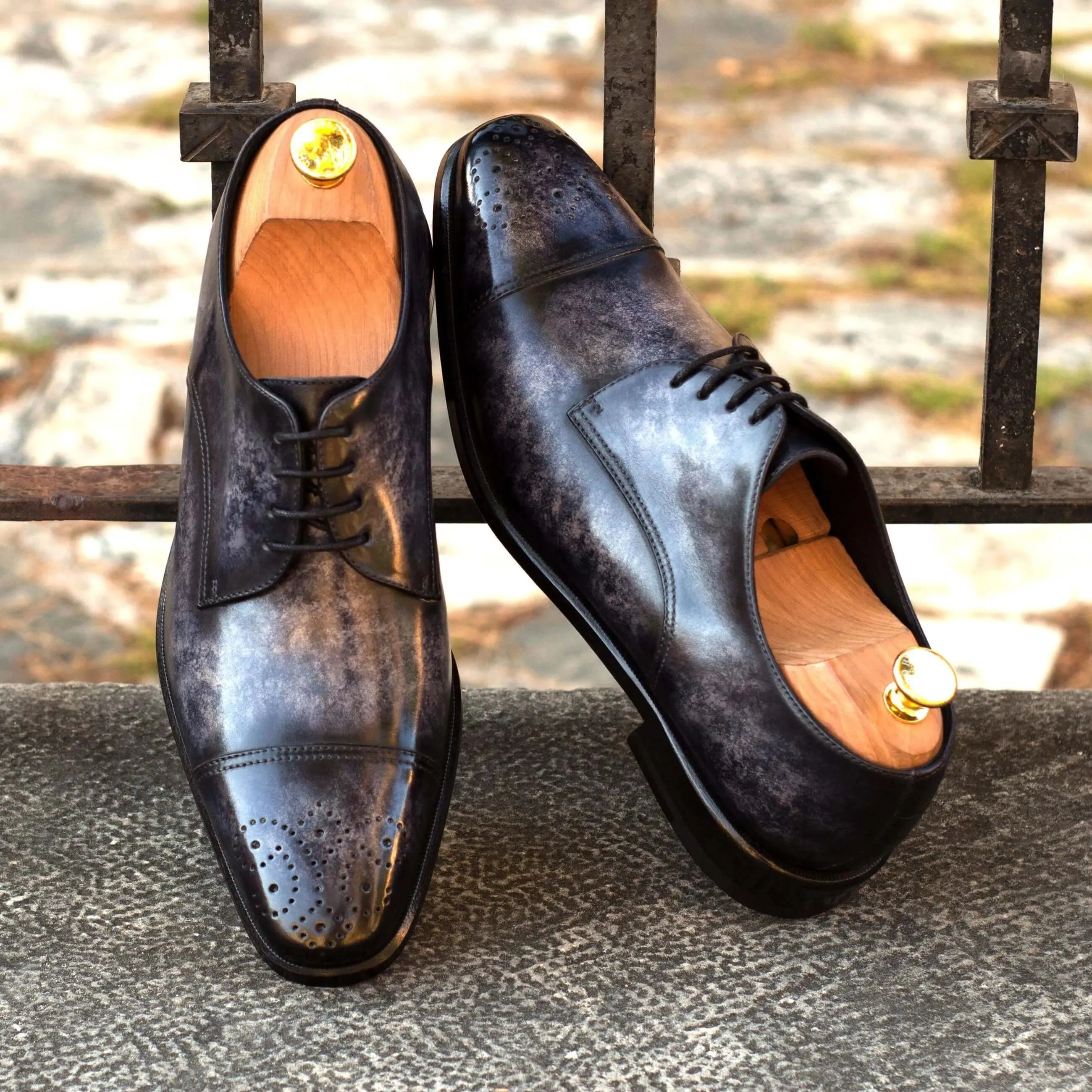 AL94 Patina Derby shoes