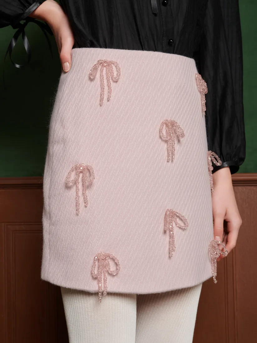 Alpine Bow Mini Skirt