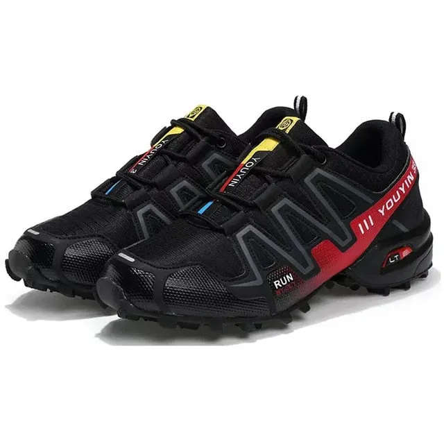 Amozae--DWZRG Men Hiking Shoes Waterproof Leather Shoes Climbing & Fishing Shoes New Popular Outdoor Shoes Men High Top Winter Boots