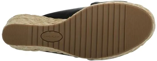 Anne Klein Women's Winnie Espadrille Wedge Sandal, Off White, 10
