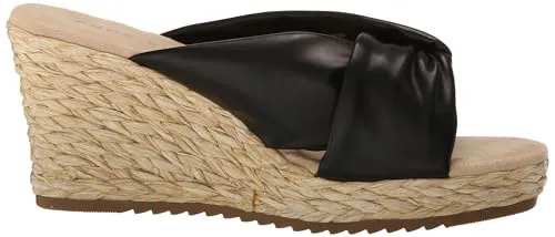 Anne Klein Women's Winnie Espadrille Wedge Sandal, Off White, 10