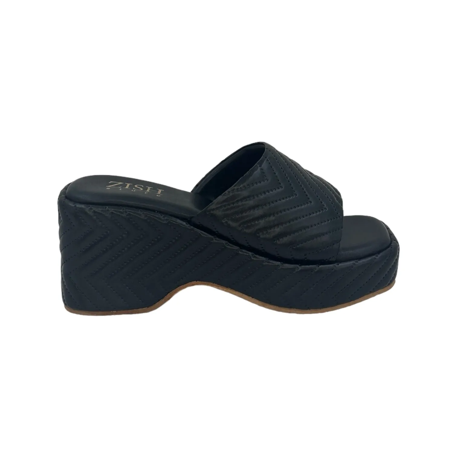 Black Zig Zag Slides
