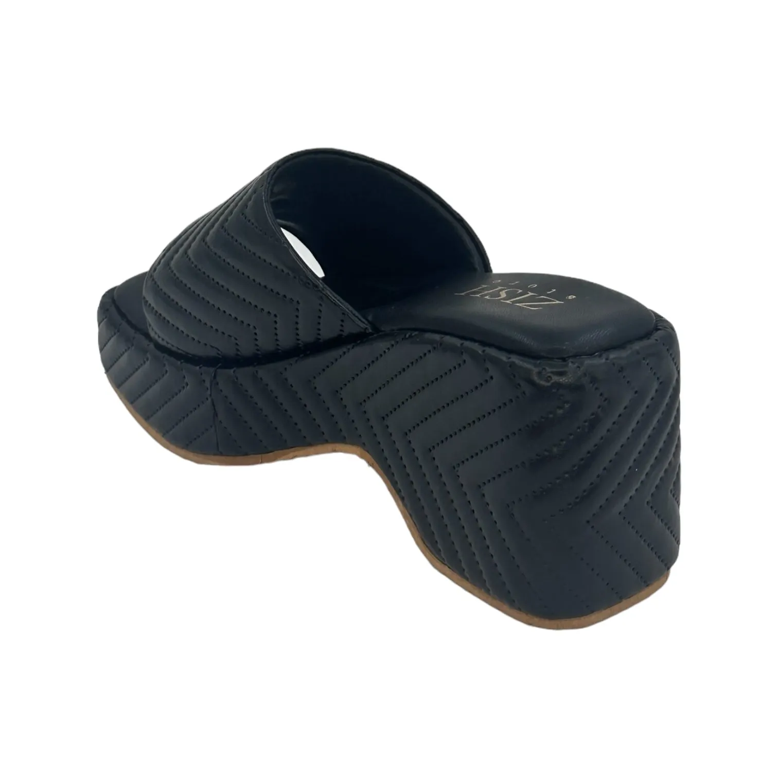Black Zig Zag Slides