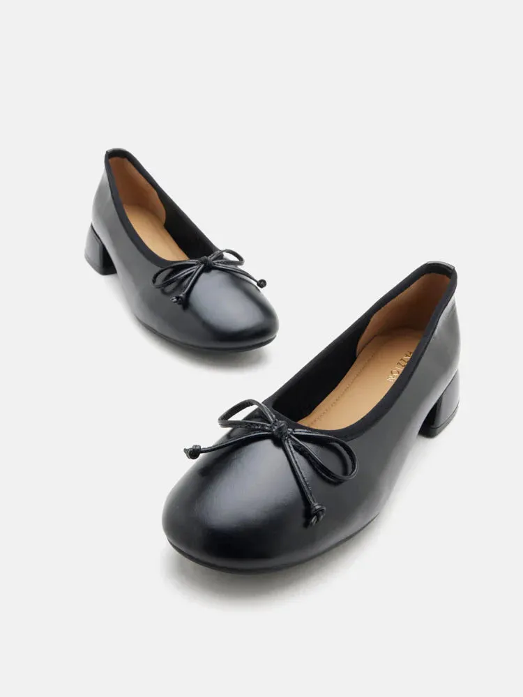 Blaise Bow Ballerina Heels