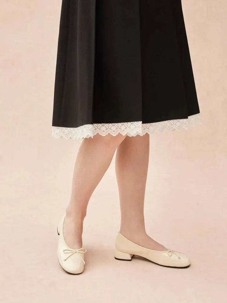 Blaise Bow Ballerina Heels