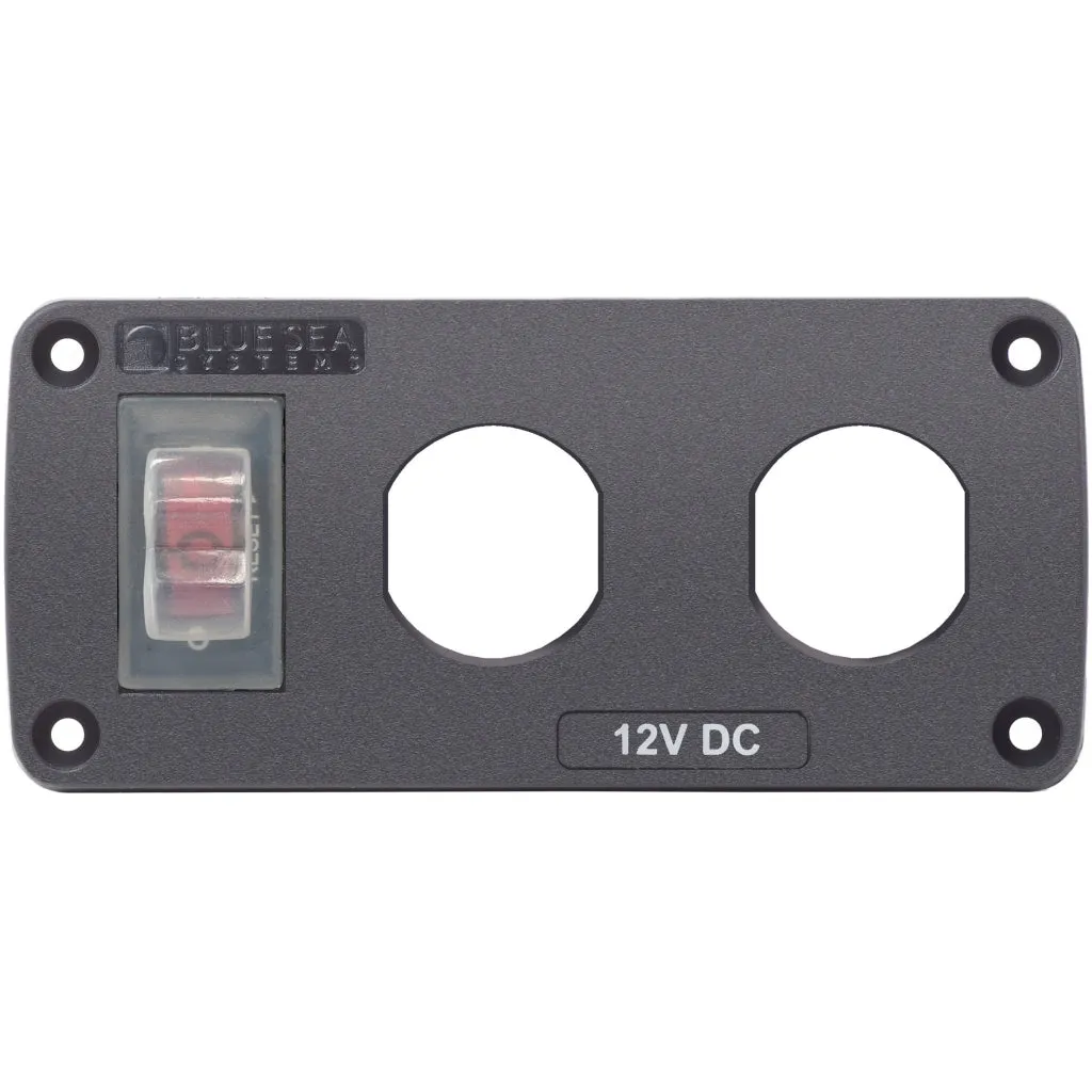 Blue Sea Water-Resistant Accessory Panel
