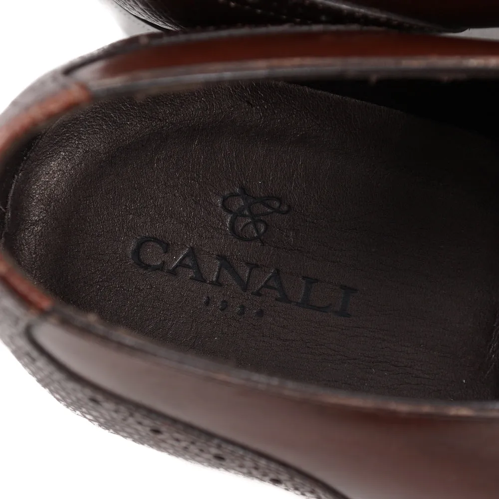 Canali Brown Wingtip Derby