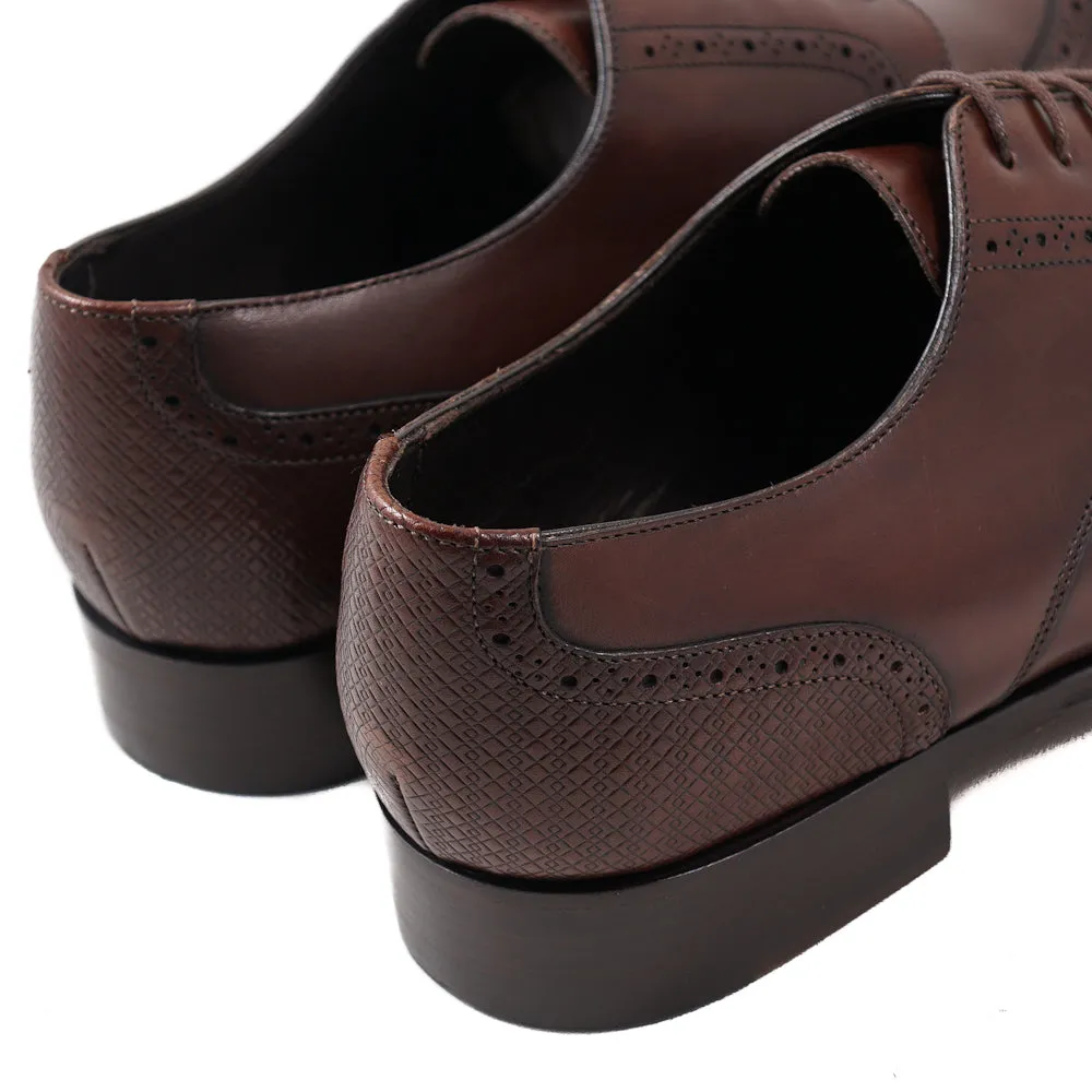 Canali Brown Wingtip Derby