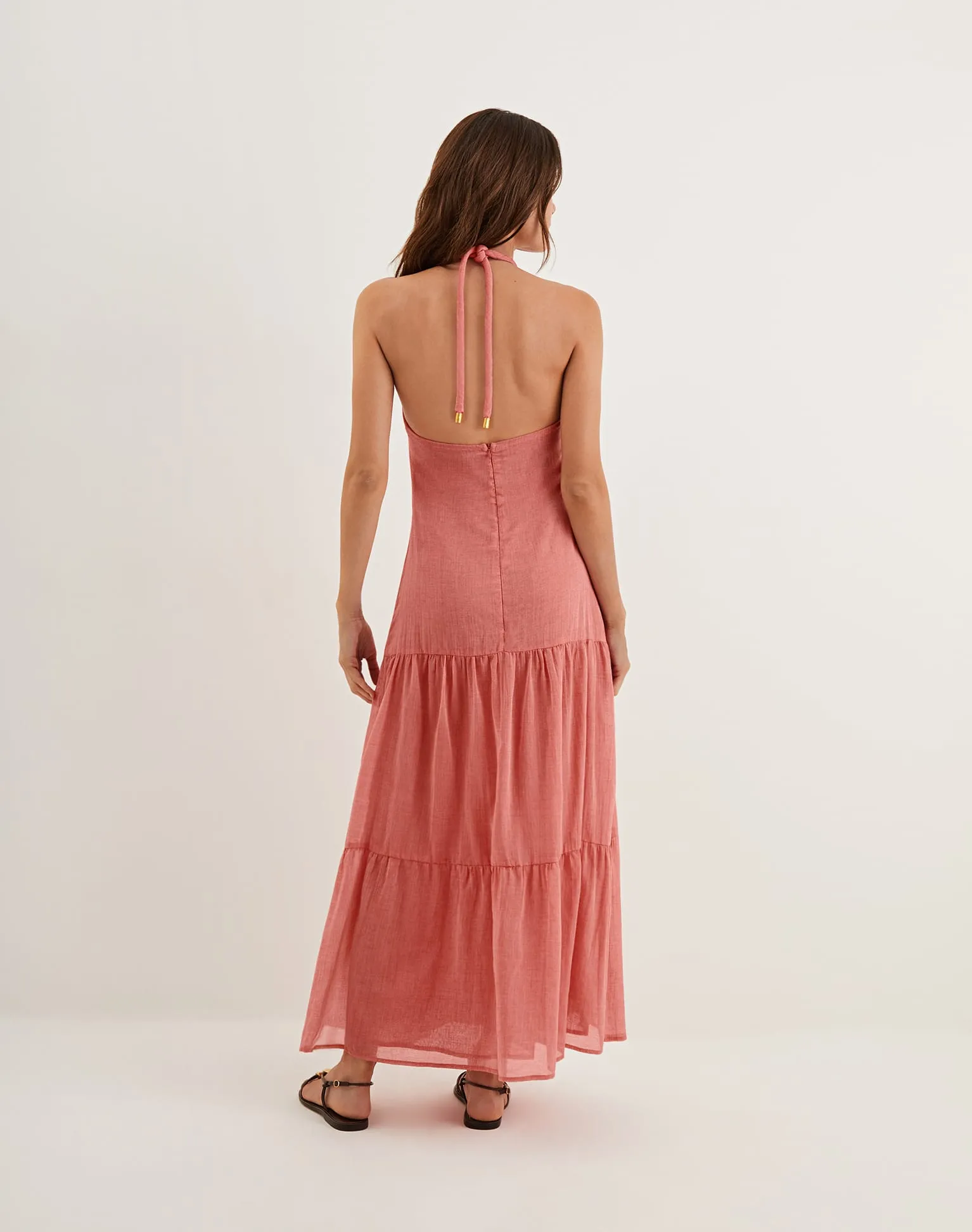 Cassia Maxi Dress - Ruby