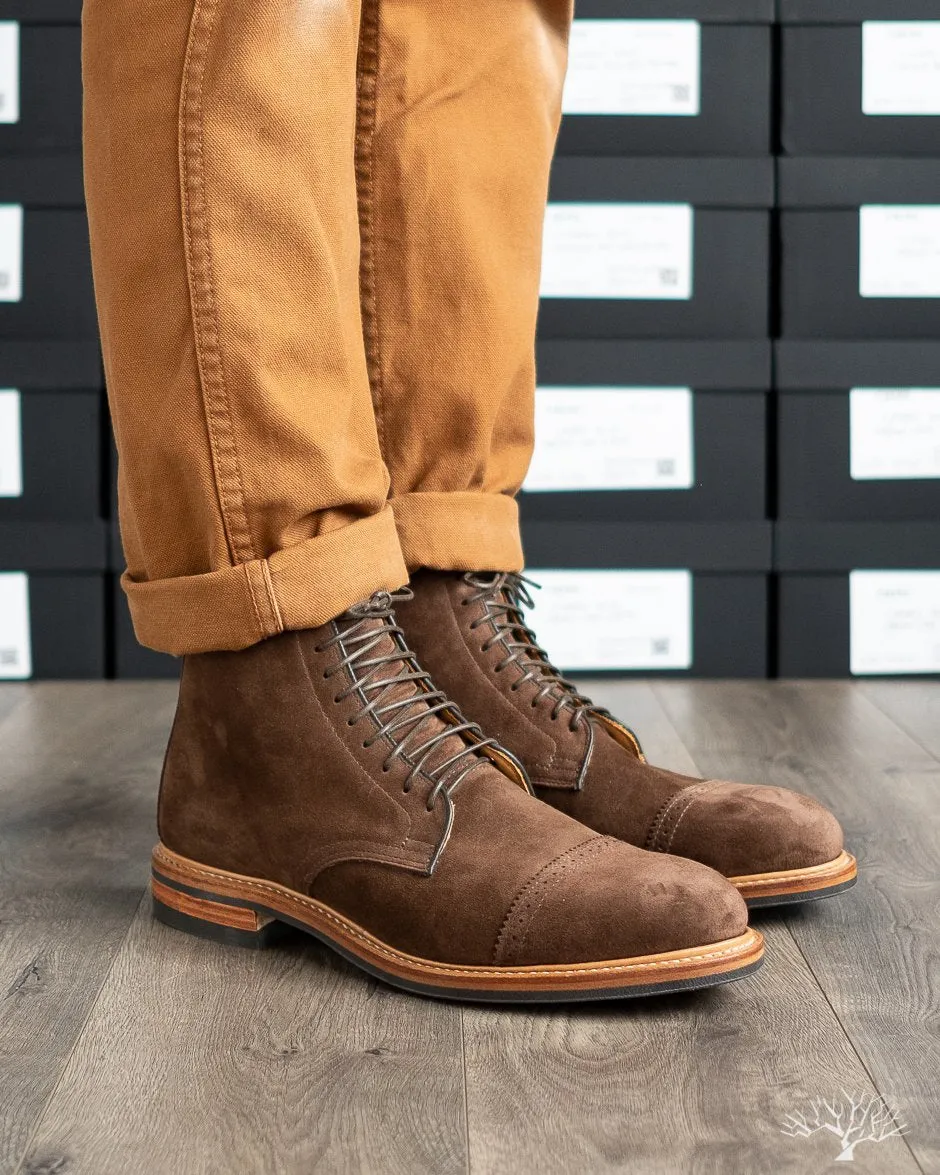 Derby Boot - Brown Calf Suede - 2020