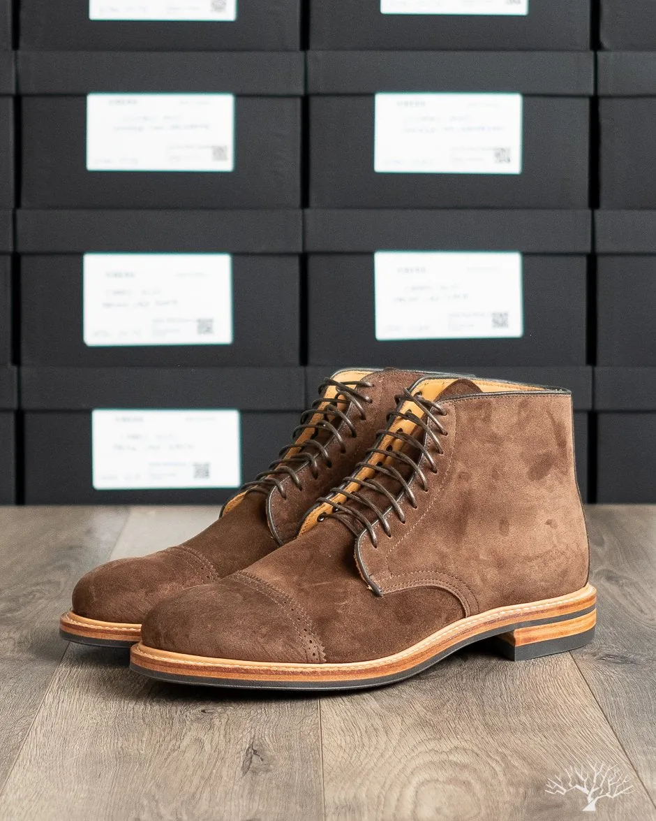 Derby Boot - Brown Calf Suede - 2020