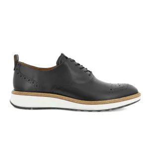 ECCO St 1 Hybrid Derby Wingtip Oxford (Men) - Black