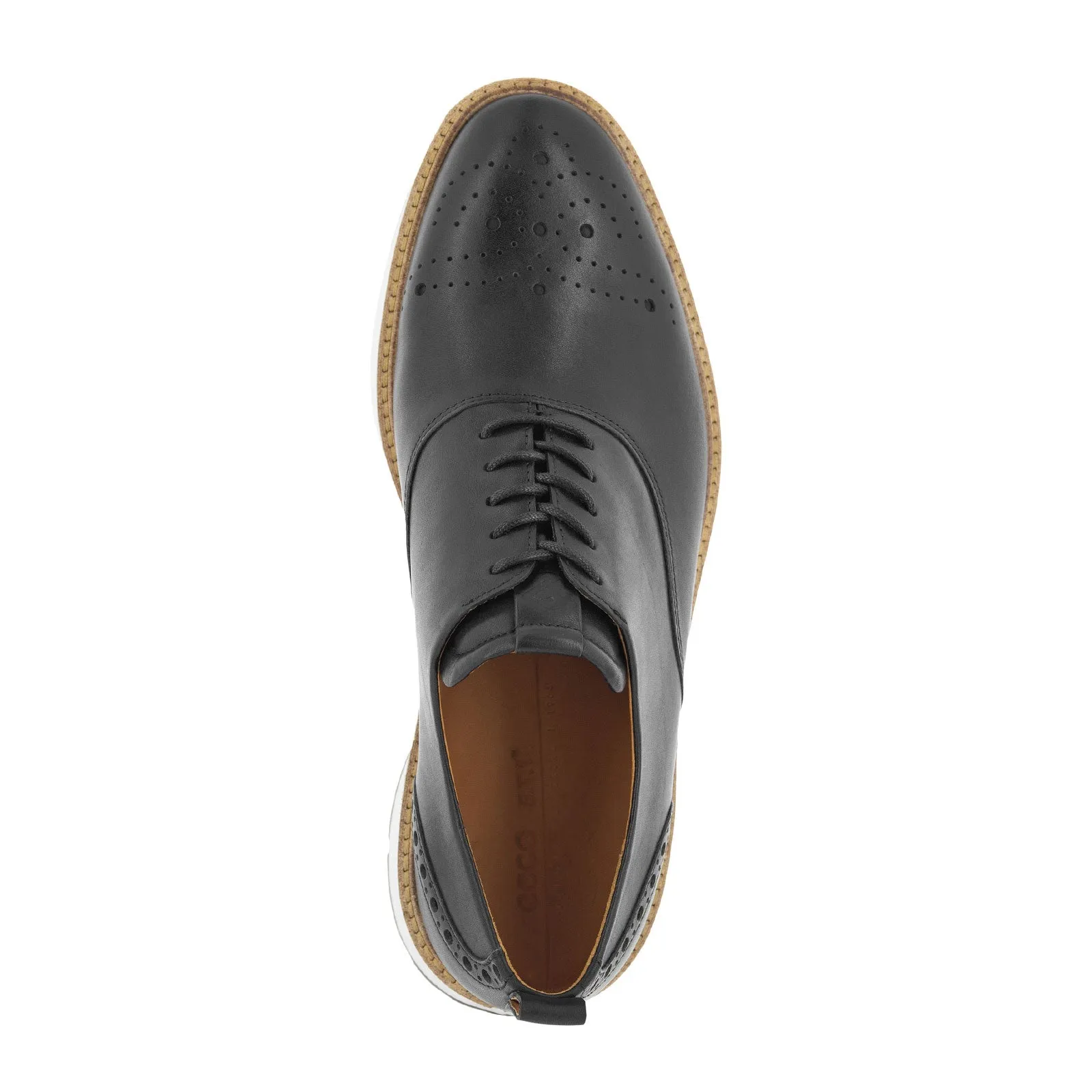 ECCO St 1 Hybrid Derby Wingtip Oxford (Men) - Black