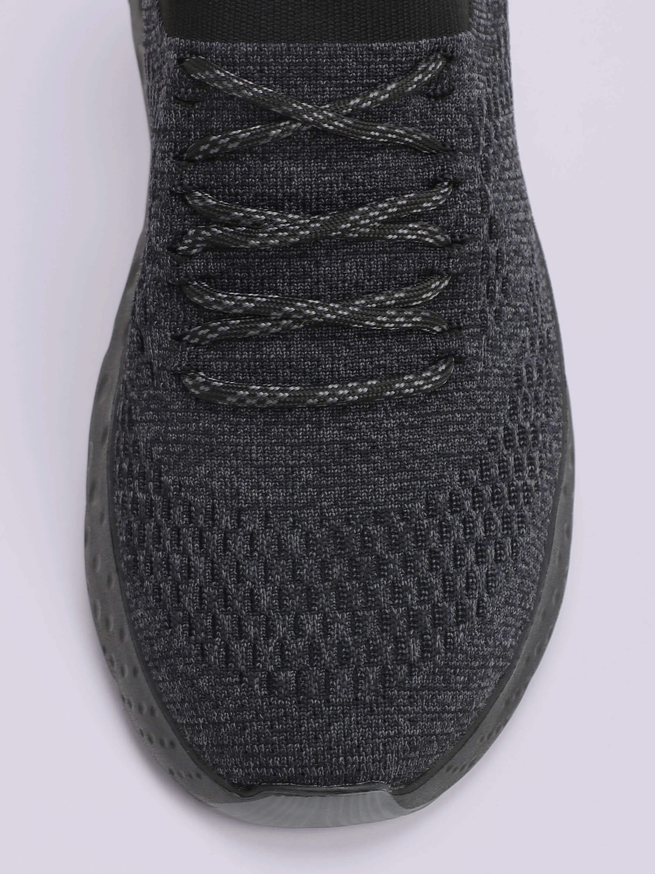 EZ  Plush Men's Walking Shoes - Black/Grey