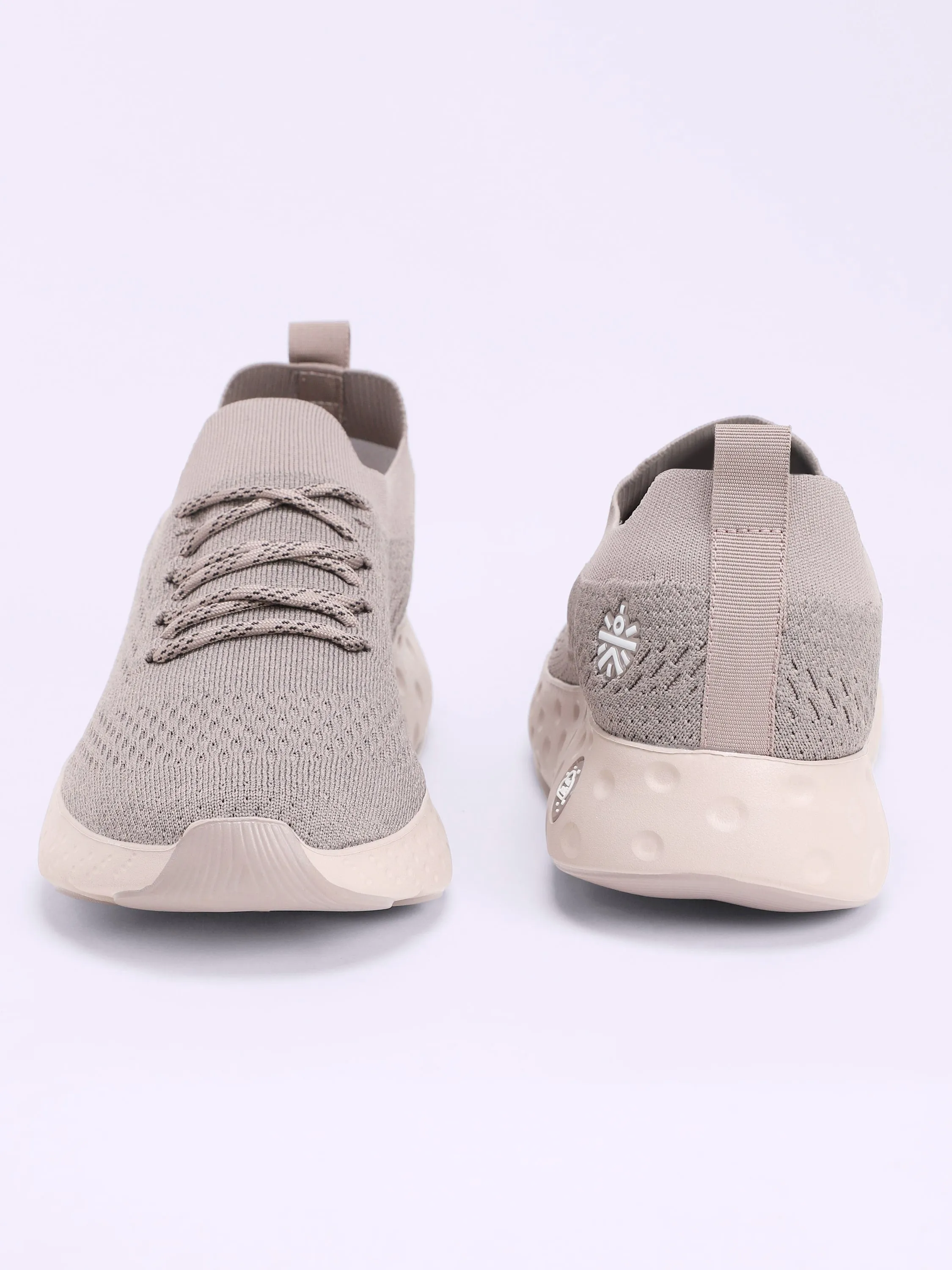 EZ  Plush Men's Walking Shoes - Pinkish Grey