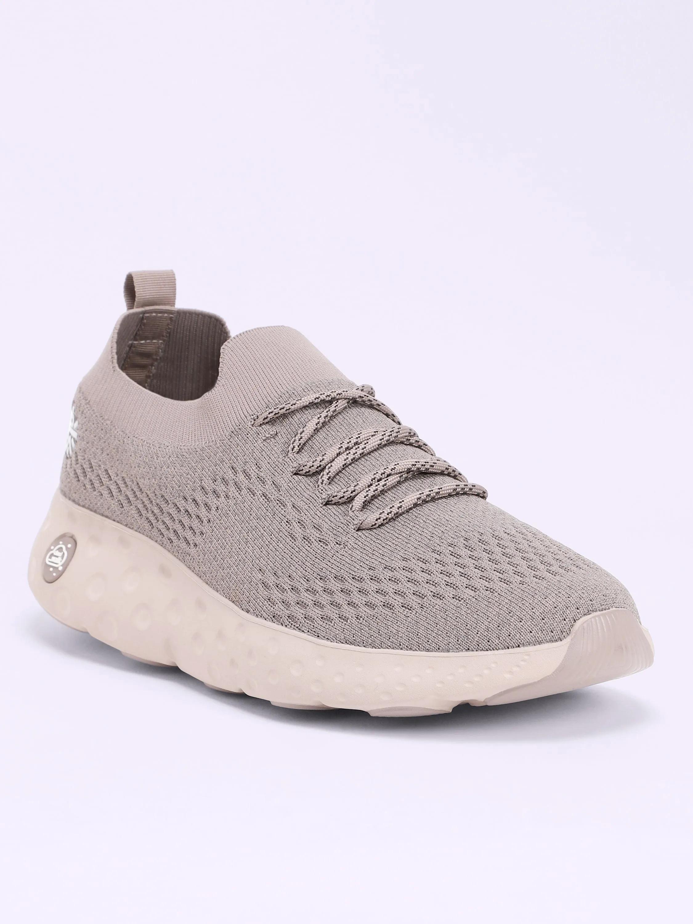 EZ  Plush Men's Walking Shoes - Pinkish Grey
