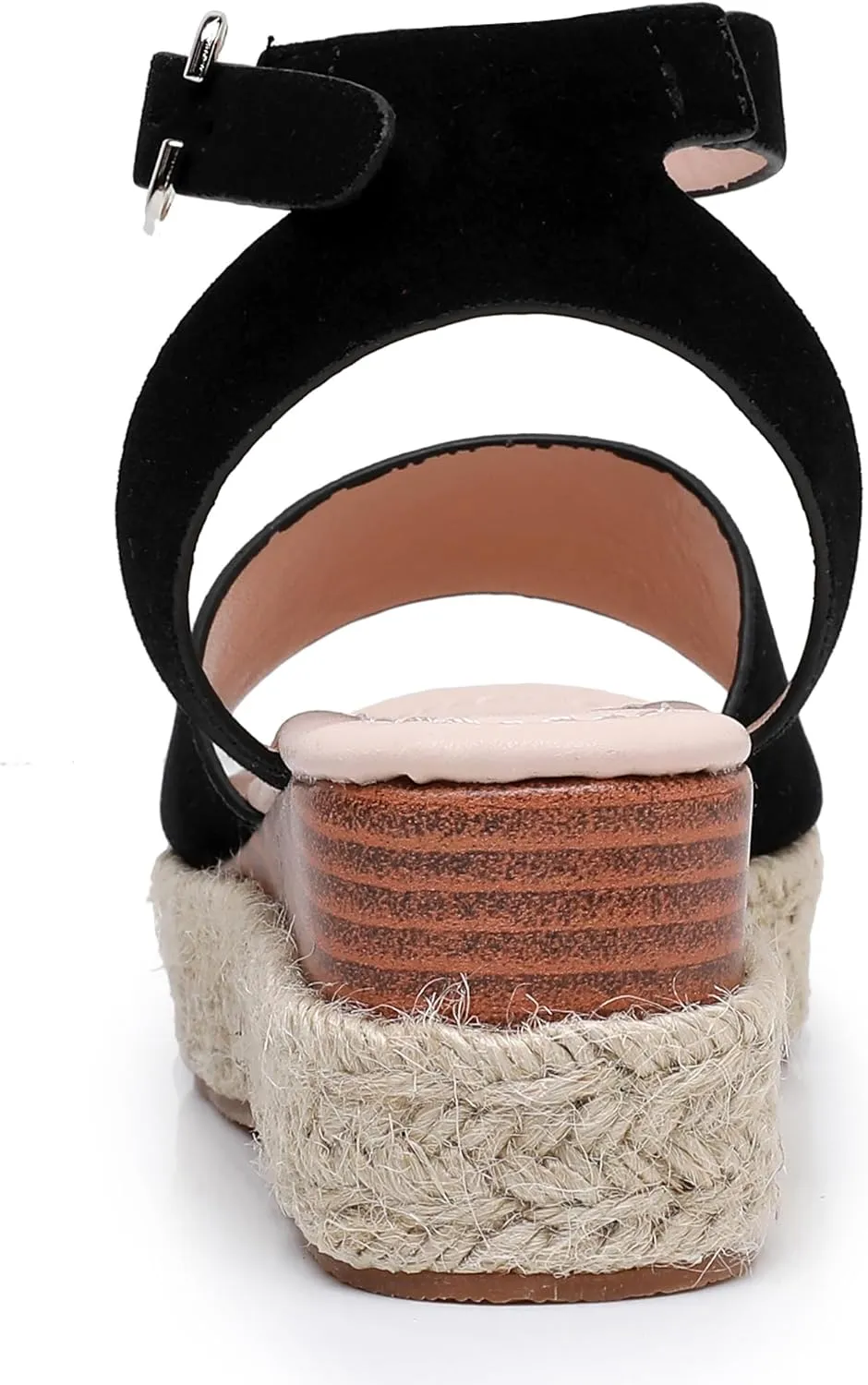Felabo Girls' Flatform Espadrille Sandals ?C Open-Toe, Adjustable Ankle Strap, Casual Summer Shoes (Little Kid/Big Kid)
