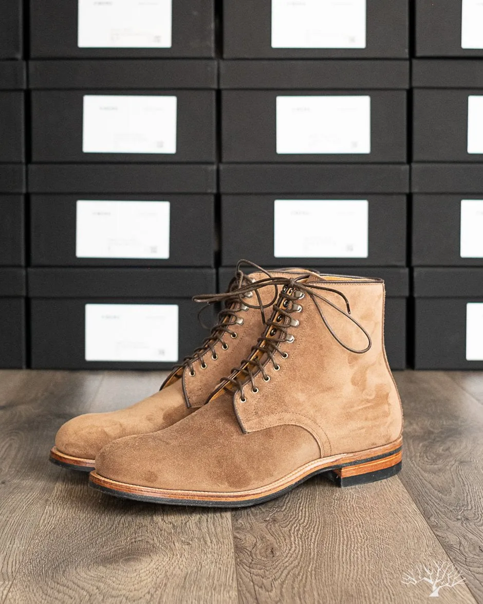Halkett Derby Boot - Bison Calf Suede - 2020