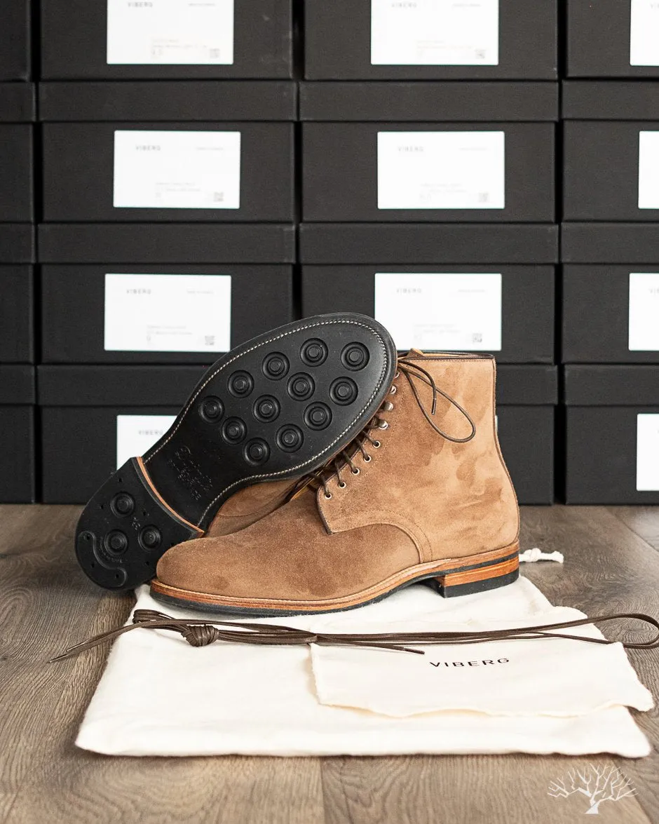 Halkett Derby Boot - Bison Calf Suede - 2020