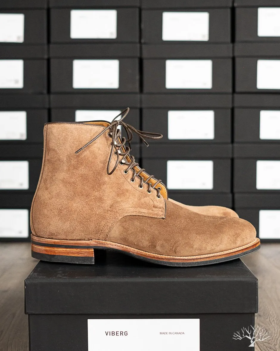 Halkett Derby Boot - Bison Calf Suede - 2020