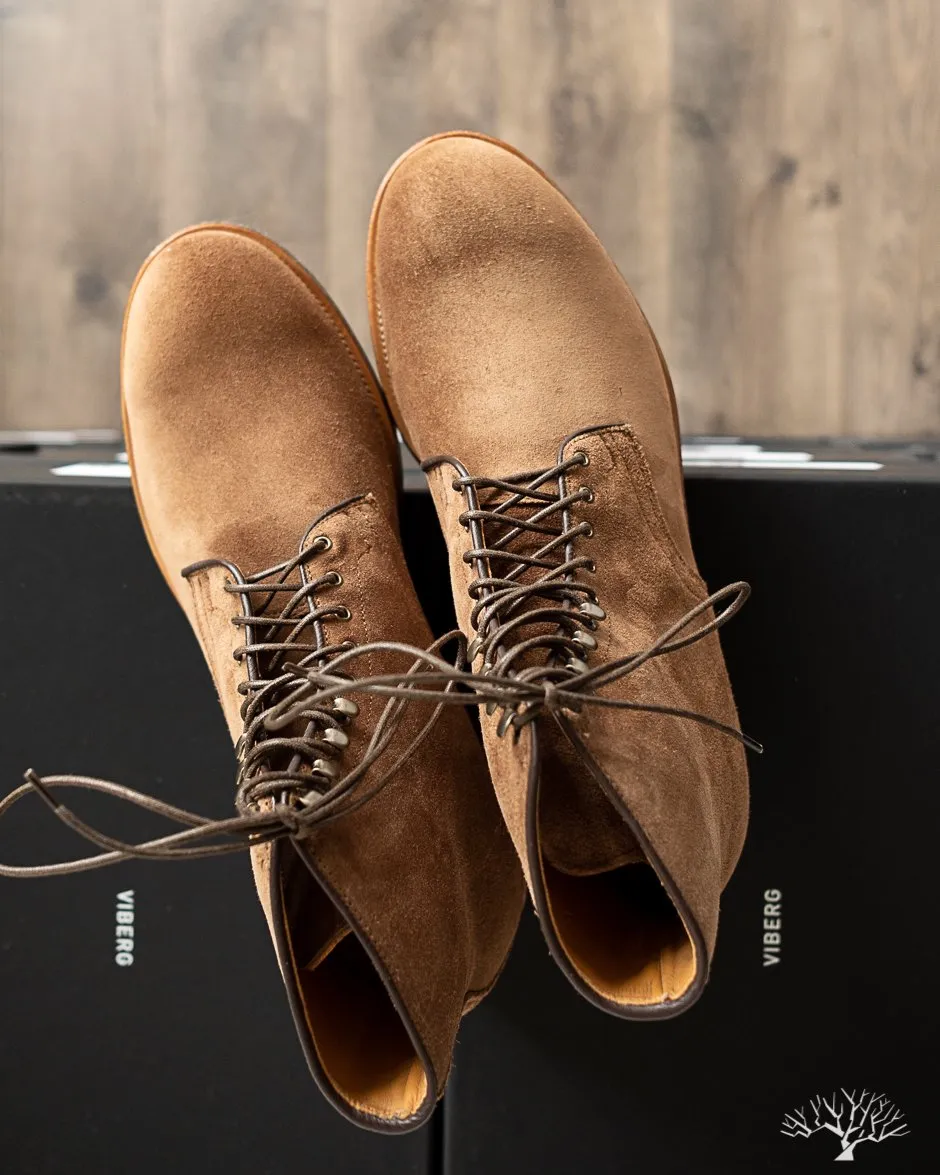 Halkett Derby Boot - Bison Calf Suede - 2020