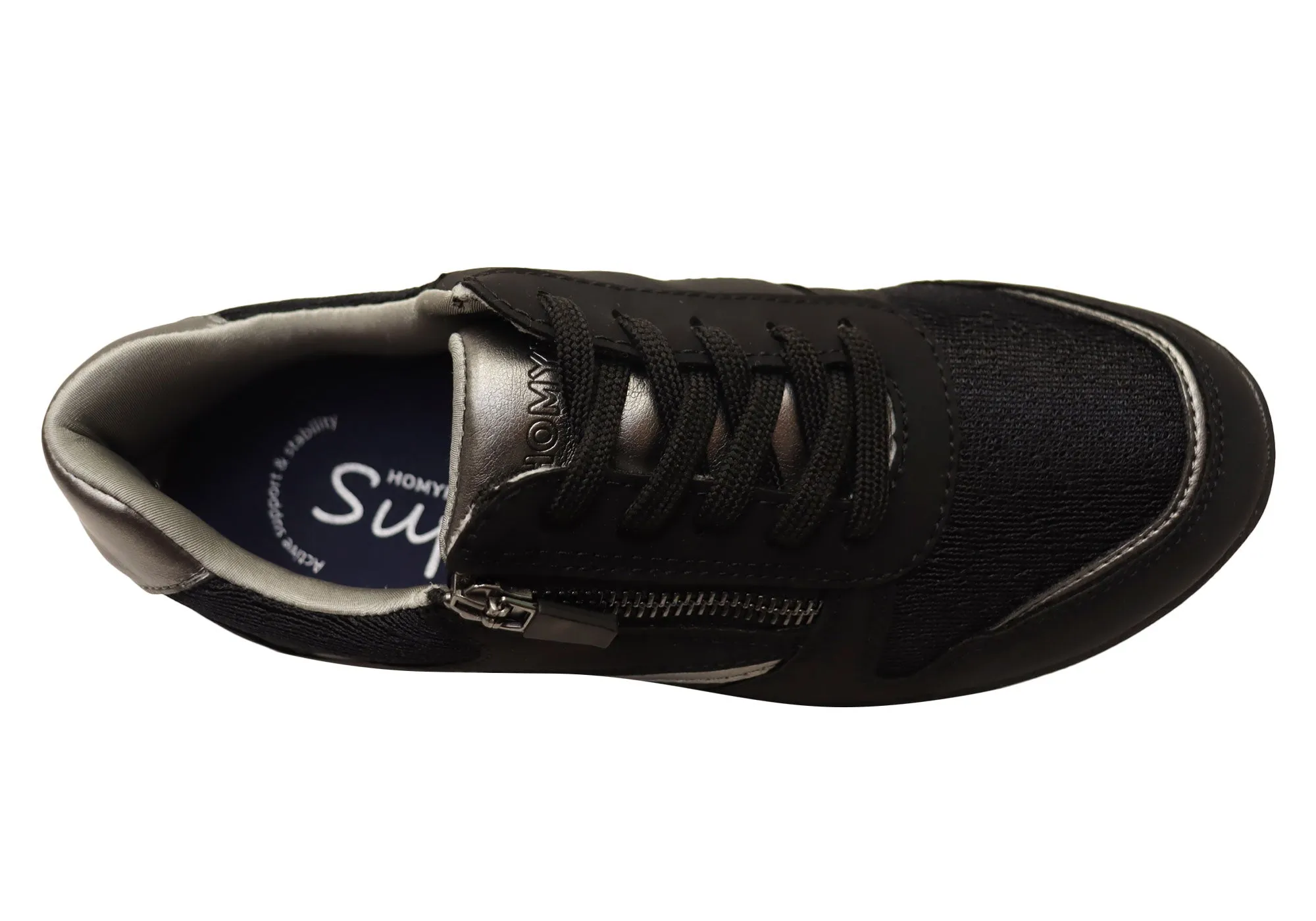 Homyped Superwalk Lace Womens Supportive Comfortable Shoes