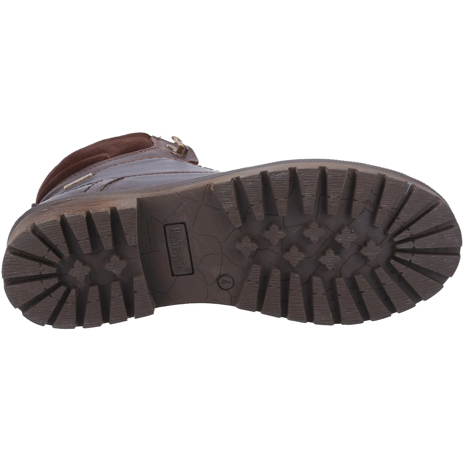 Hush Puppies Womens Annay Mid Boots - Brown