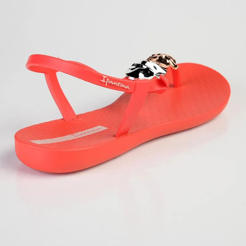 Ipanema Glam Thong Sandals - Red