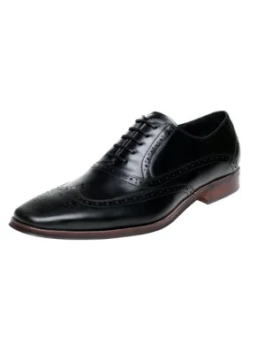 John White Hercules Black Oxford Brogue