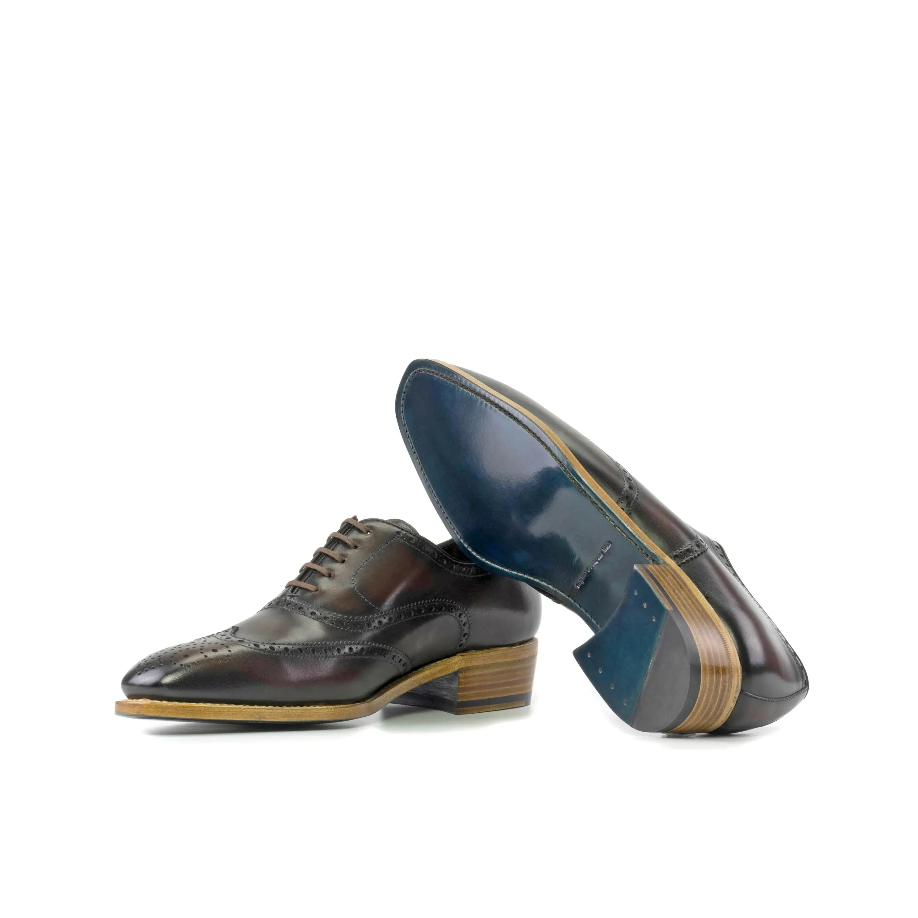 Juluis full brogue shoes