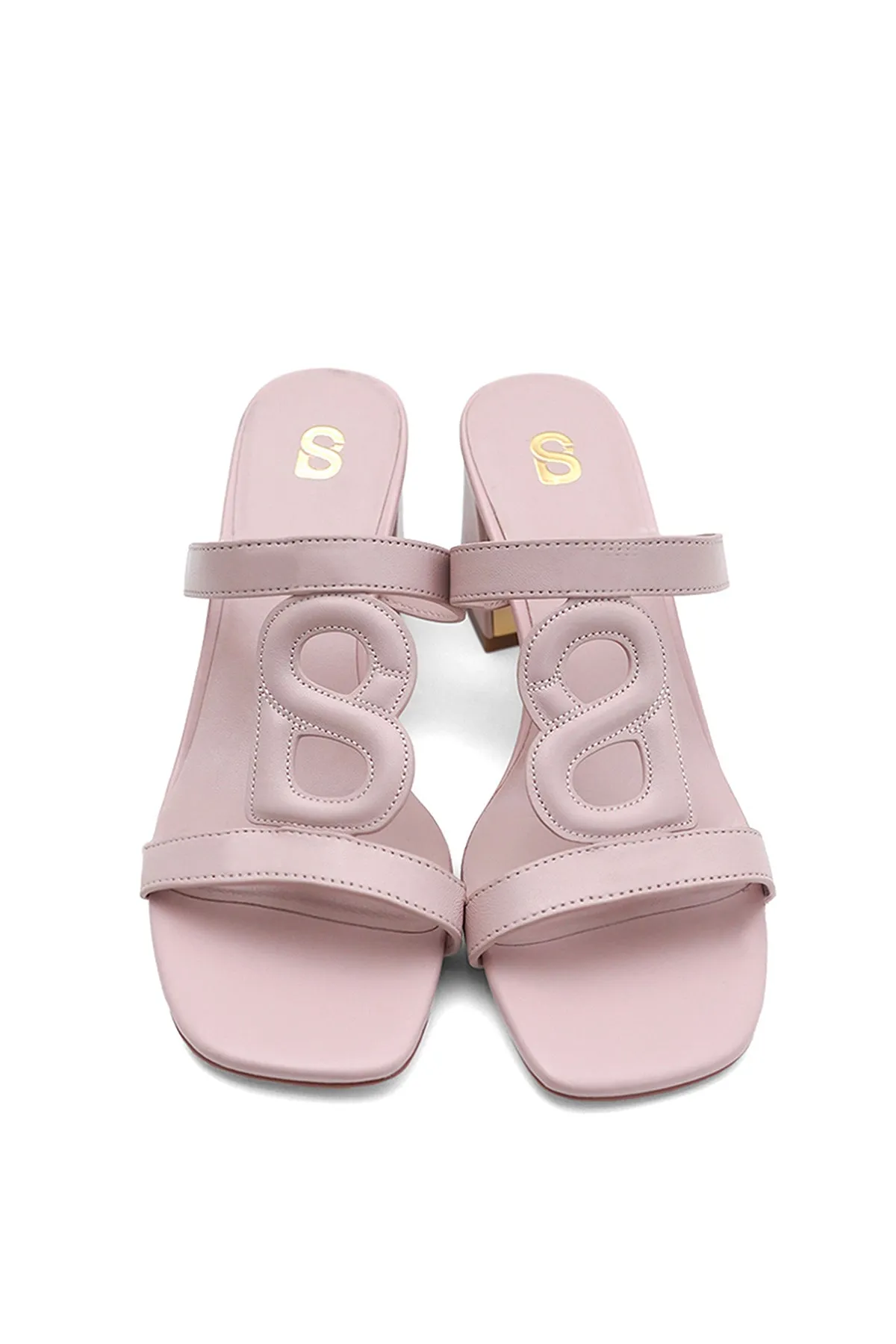 Kefi Heels - Dusty Pink