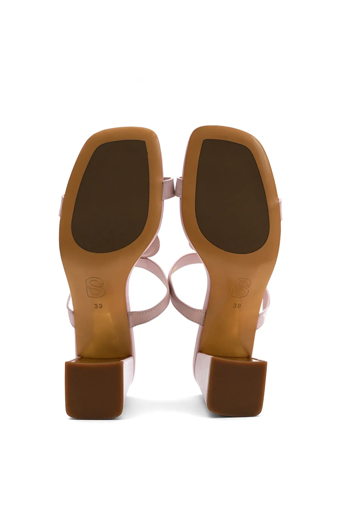 Kefi Heels - Dusty Pink