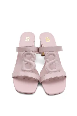 Kefi Heels - Dusty Pink