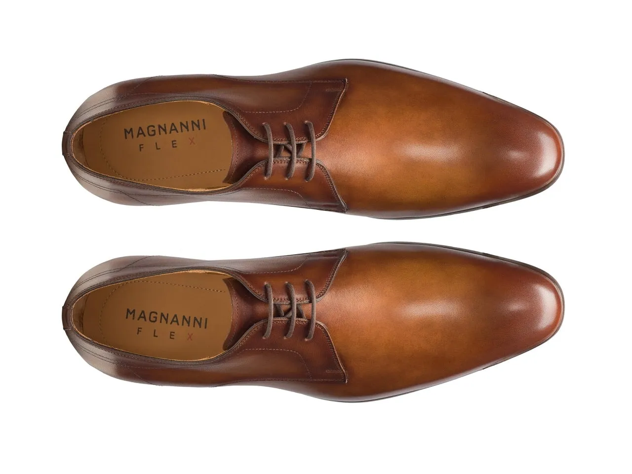 Maddin Tabacco Derby Dress Shoe - Magnanni