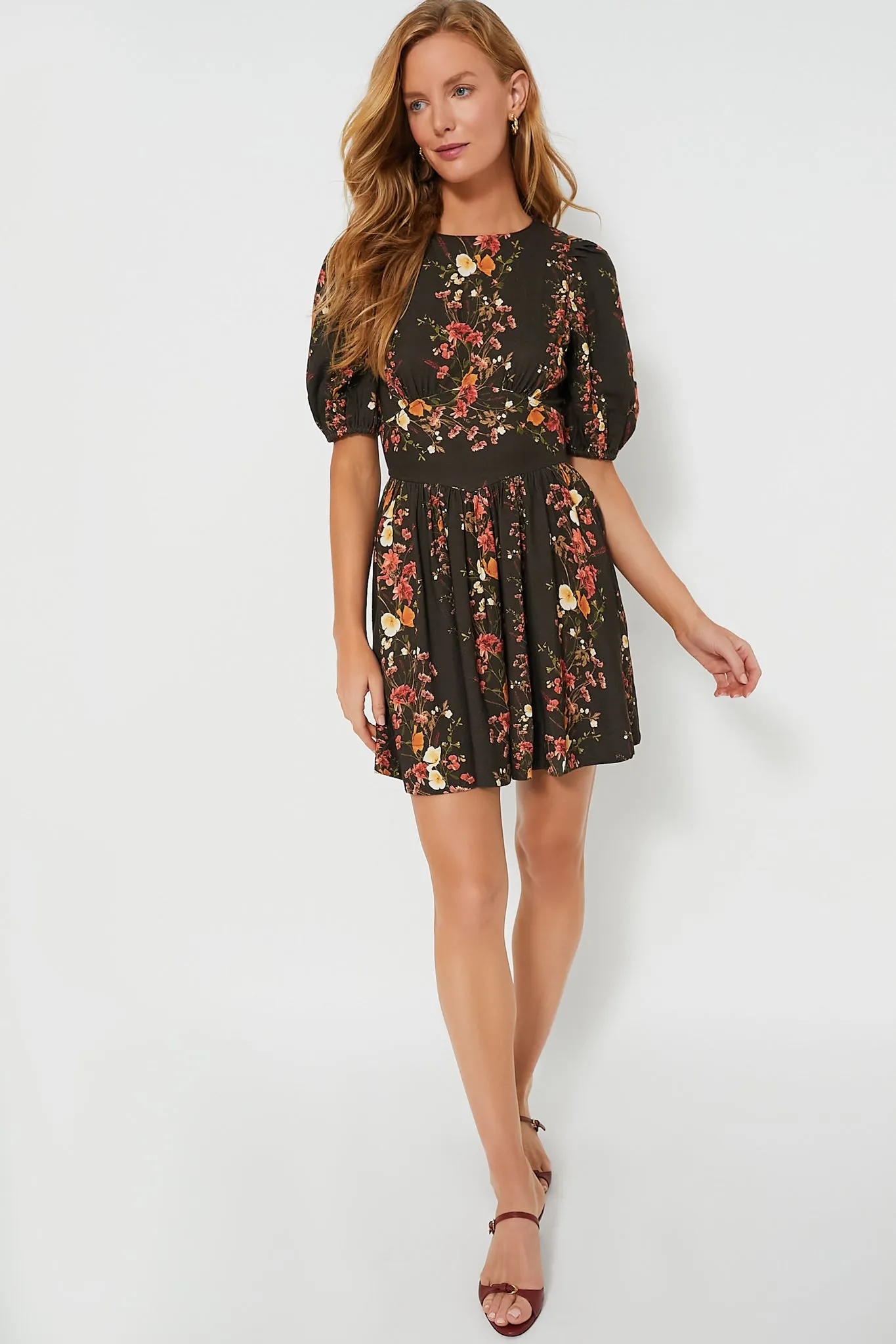 Multi Roseanne Mini Dress