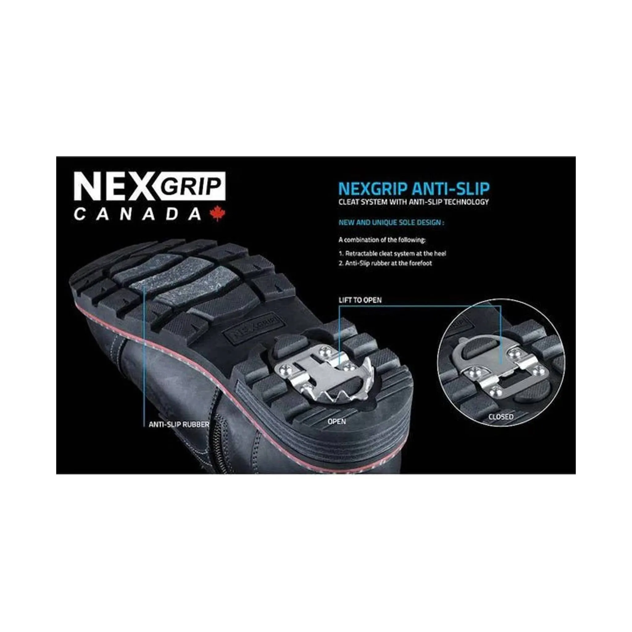 NEXGRIP Women's Ice Lenny - Black