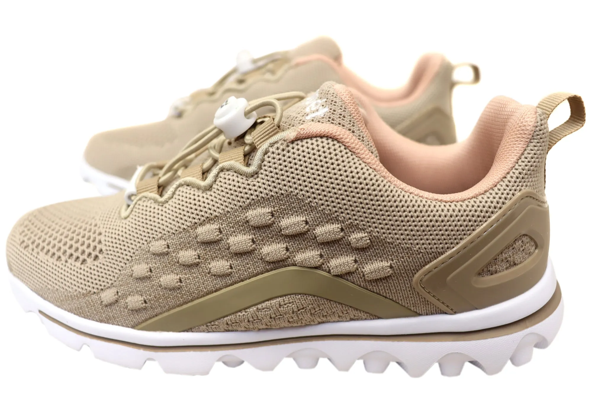 Propet Womens Travelactiv Axial Comfortable Wide Width Walking Shoes