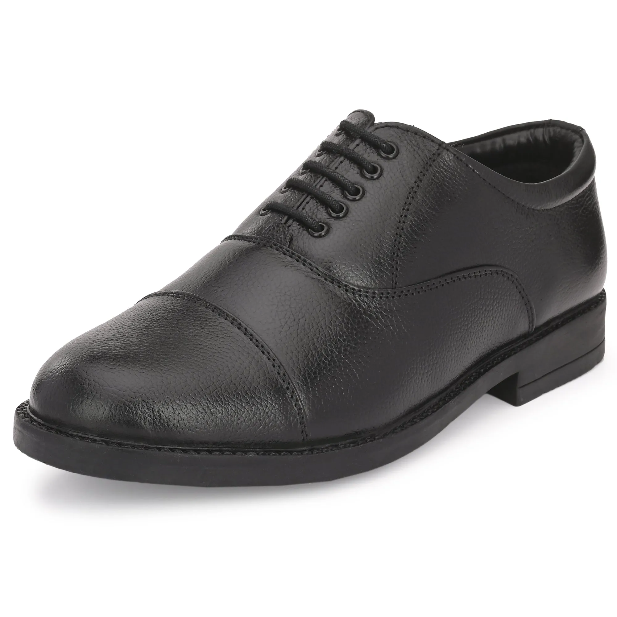 Refined Full Grain Leather Derby Lace Ups