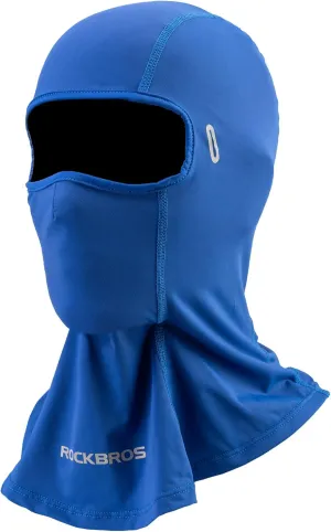 ROCKBROS Summer Balaclava Face Mask Cooling Neck Gaiter Breathable Face Covering Motorcycle Cycling for Men Women