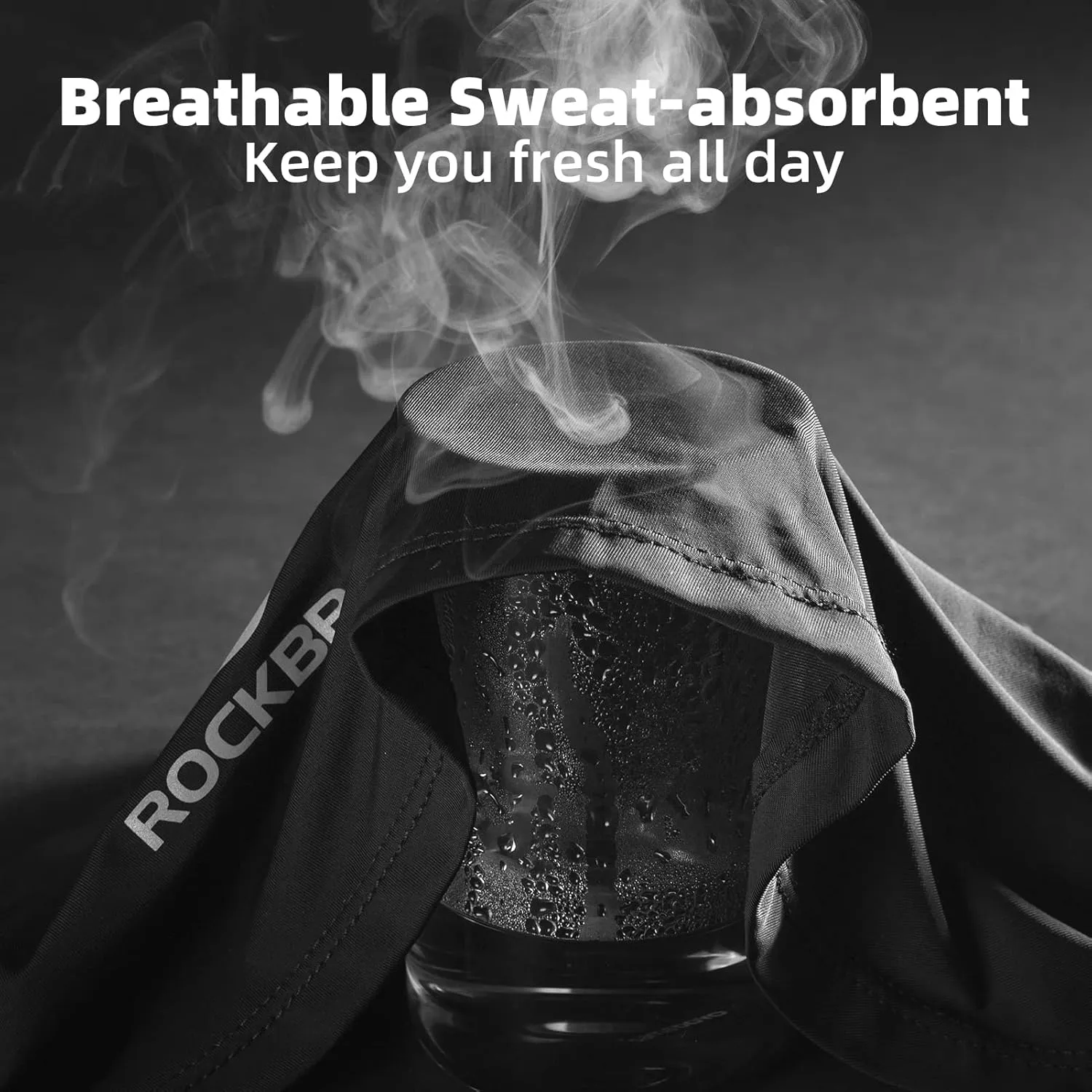 ROCKBROS Summer Balaclava Face Mask Cooling Neck Gaiter Breathable Face Covering Motorcycle Cycling for Men Women
