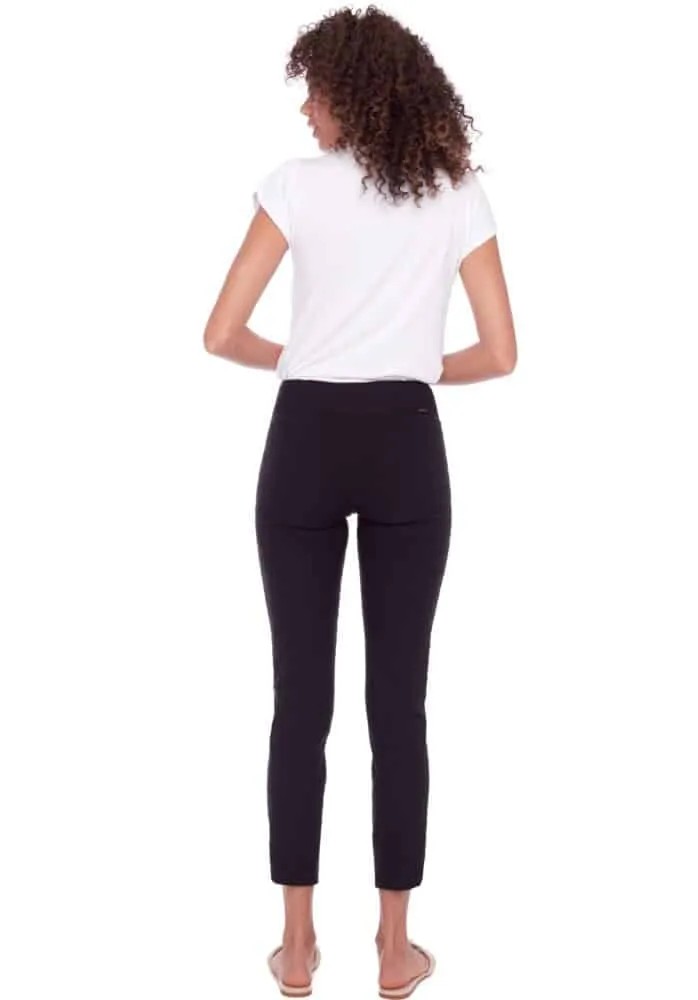 Solid Slim Ankle Pant