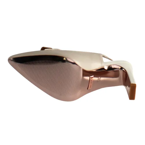 Una Healy Sling Back Heels - Skylark - Nude